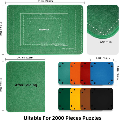 Folding puzzle board - board, 2000