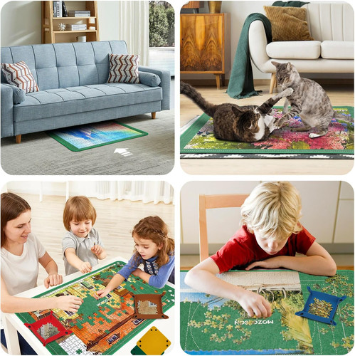 Folding puzzle board - puzzle,