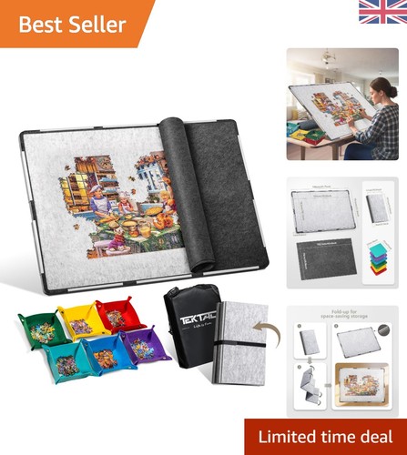 Compact foldable puzzle board - foldable,