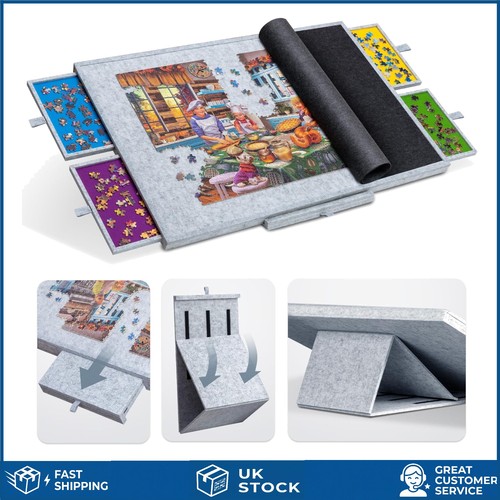 Portable tilting jigsaw puzzle - portable,