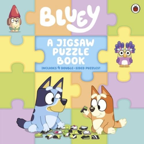 Bluey jigsaw puzzle book - jigsaw,