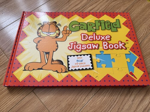 Garfield deluxe jigsaw book - book, by