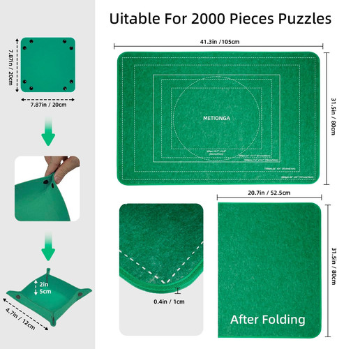 Extra large felt jigsaw - extra, puzzle