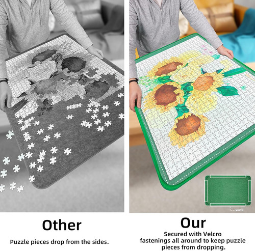 Folding puzzle board - folding,