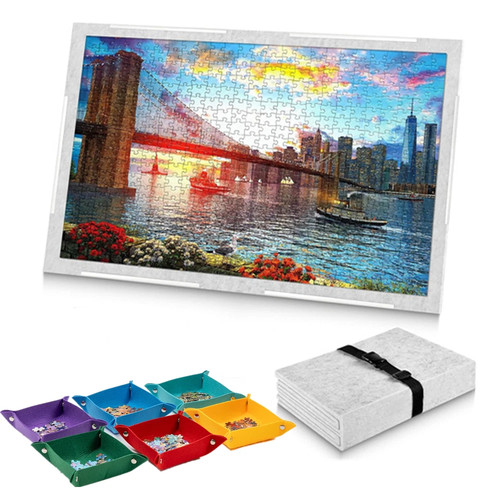 Felt puzzle portable - portable, giant