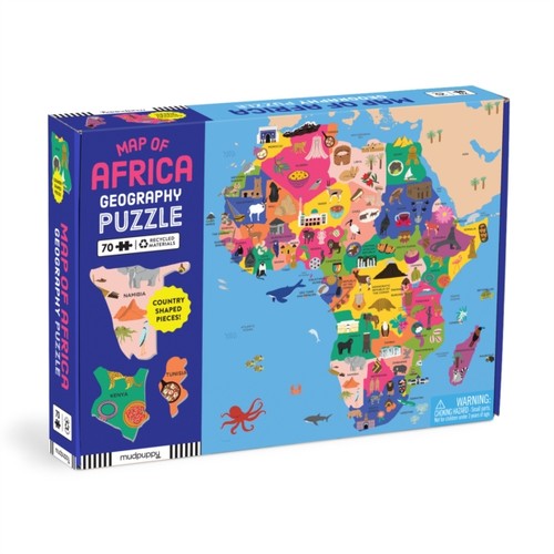 Map africa piece - map, of